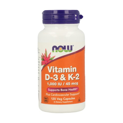 NOW VITAMIN D3 & K2